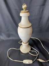 Pied De Lampe En Albâtre 37