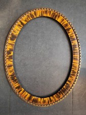 Cadre Ovale Vintage en Bois