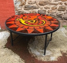 Table basse en carreaux de