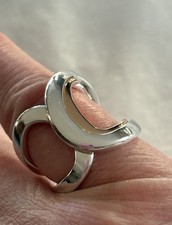 CHRISTOFLE  -Bague  C de