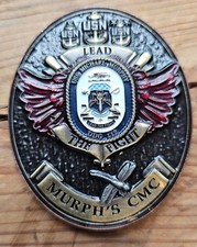 USS MICHAEL MURPHY DDG 112 CMC CMDCM   US NAVY CPO CHALLENGE COIN NSW SEAL TEAM