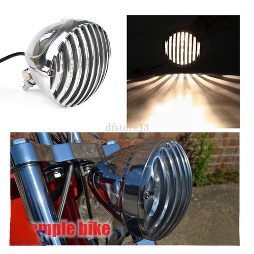 Chrome moto festonnée phare