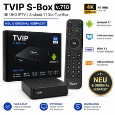 TVIP S-BOX V.710 Iptv 4K Hevc