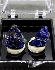 cristal d' Azurite bleu