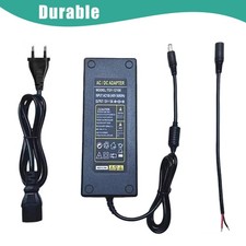 LED Power Supply Adapter AC 100V-240V To DC 12V 1A-10A For LED Strip EU/US Plug