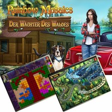 ⭐️ Rainbow Mosaics 3 - Le Gardien de la Forêt - PC / Windows ⭐️