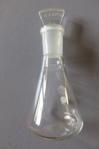 Ancien flacon laboratoire - flacon,