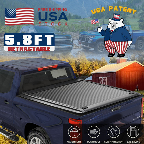 Retractable hard tonneau cover - hard,