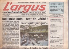 L'ARGUS N°2897 GP AUTRICHE / BOGE & AMORTISSEUR / FORD / PONCIN 4X4 FRANCAIS