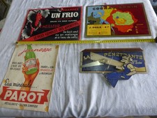 LOT CARTONS GLACOIDE PUBLICITE