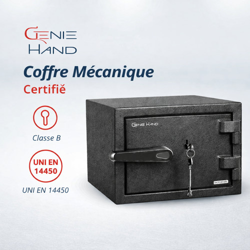 Coffre fort certifié uni - coffre-fort,