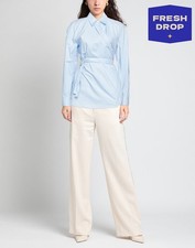 RRP€550 MM6 MAISON MARGIELA Button-Up Shirt IT40 US4 UK8 S Tie Made in Italy