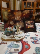 Harley-Davidson 1991 LE Bisque Figurine Home for the Holidays #1377 of 3000