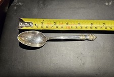 Sterling Silver Two Towle Danish Baroque Place Tea Spoons