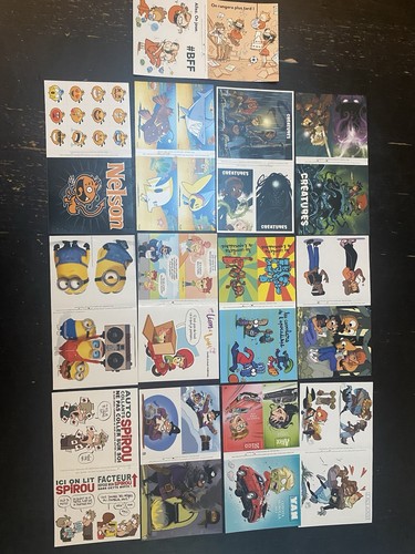 Autocollants spirou - bd,