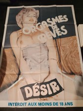 Affiche de cinéma érotique