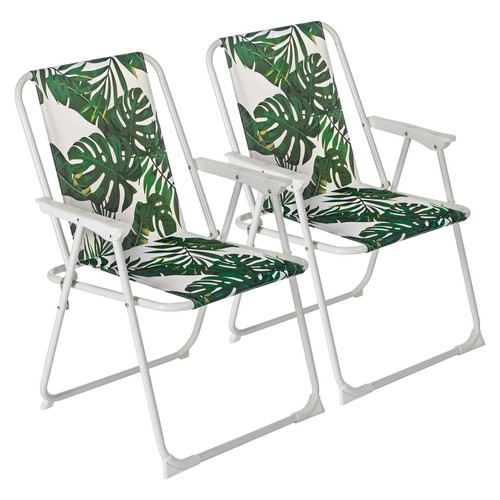 Chaises plage métal - de,