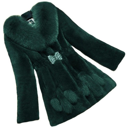 Femme moelleux fausse fourrure - fausse,