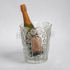 Seau Champagne Verre Pressé