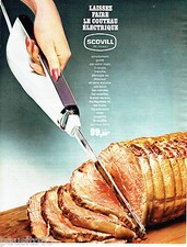 1965 Scovill ADVERTISING 026 ELECTRIC KNIFE