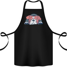 Tablier En Coton Pour Bulldog Anglais 100% Biologique