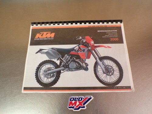 Manuel utilisation ktm - manuel,
