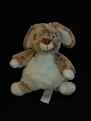 Doudou peluche lapin blanc