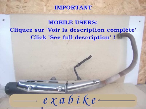 Pot echappement pour yamaha - pot,