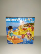 Playmobil family fun oeuf de pâques maman et enfants a la plage ref.4941 neuf