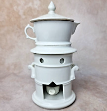 Cafetière / Tisanière en Porcelaine Vintage avec Tasse - J.P.L France