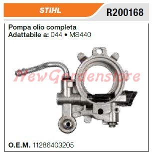 Pompe huile stihl - pompe,