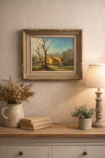 Peinture ancienne sur panneau