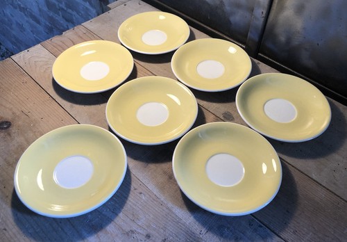 Lot soucoupes faïence - 7,