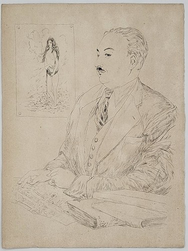 Foujita tsuguharu portrait - -,