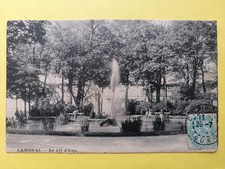Old postcard 59 - Cambrai Nord Le JET d'EAU