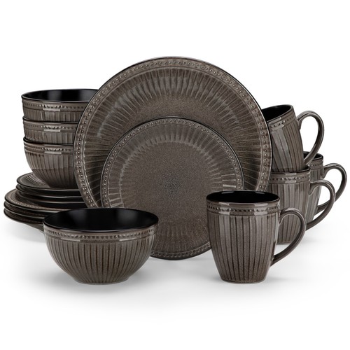 Set vaisselle marron - vaisselle,