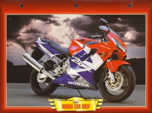 Fiche moto honda cbr - fiche,