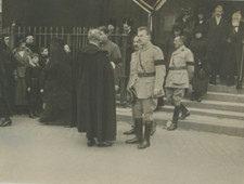 Paris, funeral of the Marquis de Breteuil vintage silver print, Henry Le Tonnelier