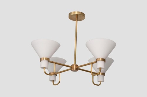 Lustre spoutnik laiton - lustre, en