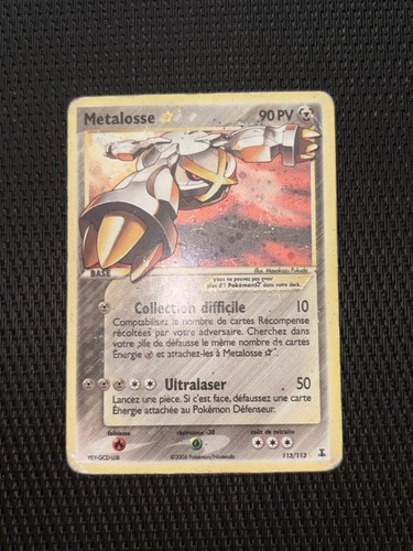 Carte pokémon metalosse - carte, star