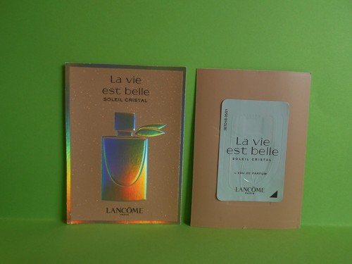 Carte publicitaire lancome - carte, la