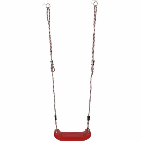 Balançoire bois rouge pour - en,