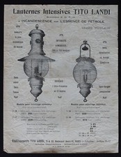 Publicité Lampe lanterne TITO