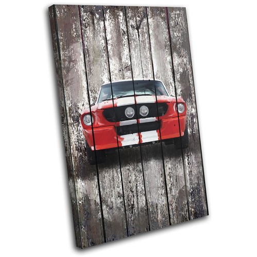 Shabby chic mustang - shabby, vintage