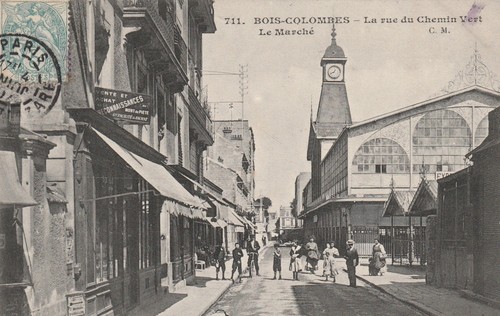 Cpa 711 bois colombes - 92, bois-colombes