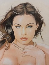 ORIGINAL DRAWING DESSIN NU