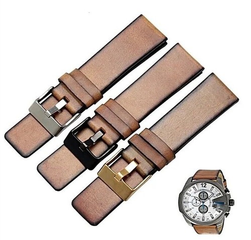 Cuir montre bracelet - cuir,