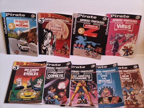 Lot pirates spirou - 9,