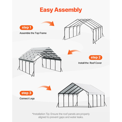 Garage tente 6 x 3 - 5,8,