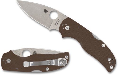 Spyderco native brown g - native,